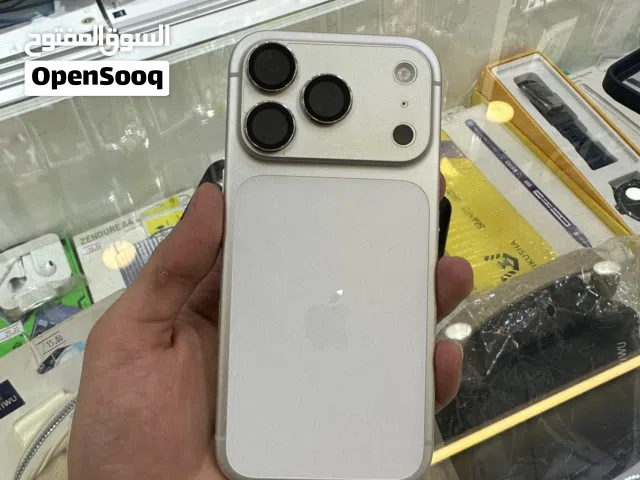 iPhone 17 Pro 512GB  Battery 98% مشحون 187 مره شرق اوسط ESIM