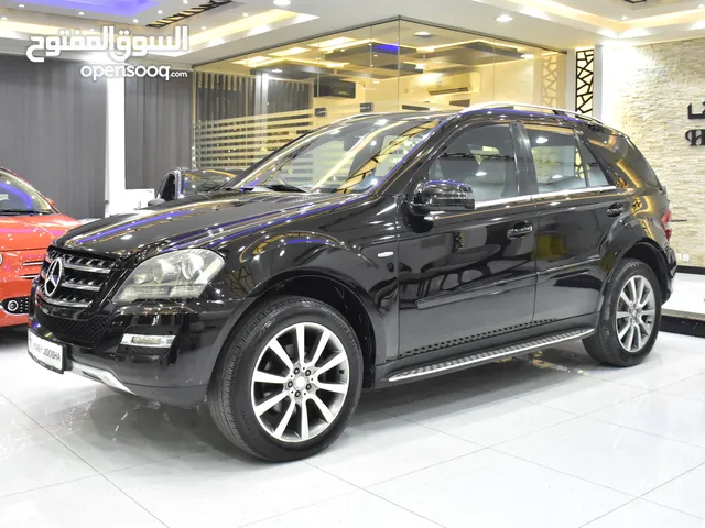 Mercedes Benz ML350 4Matic ( 2011 Model ) in Black Color GCC Specs