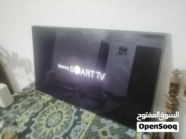 اربد شاشه 50 بوصه نوع سامسونج فل سمارت سلم 4K رسيفر داخلي ضد كسر ناطق وضع شركه ببيتي استخدام خفيف  م