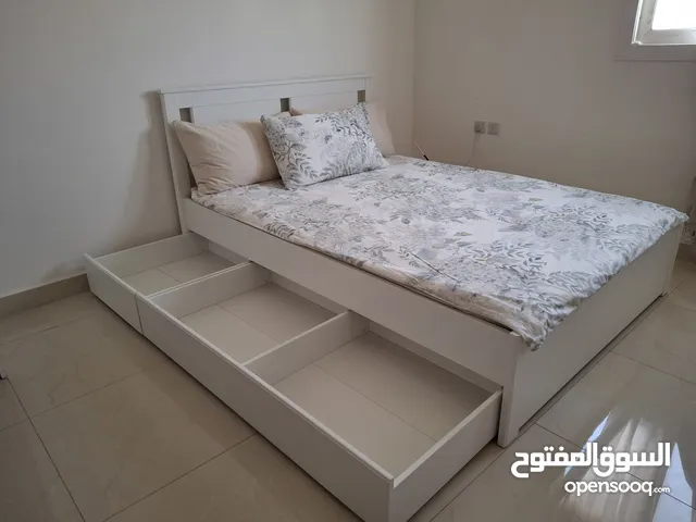 Ikea Queen Size 140x200 bed with quality matress and plenty of storage