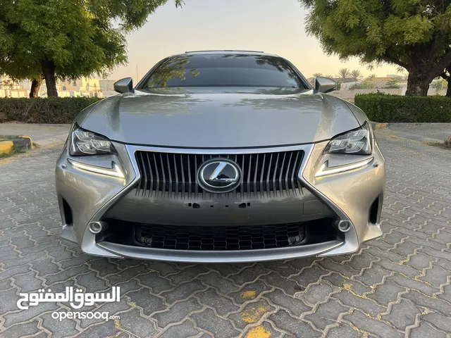 لكزس RC350 موديل 2015 خليجى صبغ الوكاله بحاله ممتازه