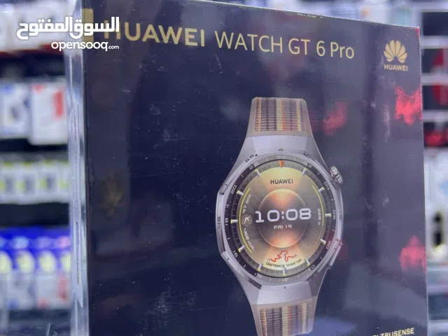 Huawei Watch GT6 Pro 46mm ساعة هواوي جيتي 6 برو باللون الاكثر تميزاً متوفرة الان بافضل سعر بالاردن