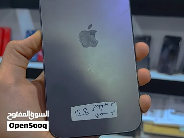 آيفون 13 برو ماكس ذاكره 128GB بطاريه 97% ولا مغير قطعه ورسمي وجديد كرت والسعر 410$