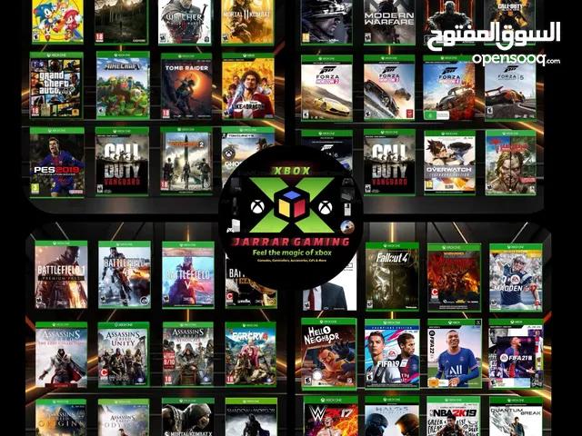 Xbox Game Cd’s for series & one أقراص ألعاب إكس بوكس سيريس & ون