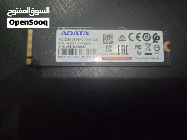 m.2 nvme 512gb جديدة عالفحص للبيع