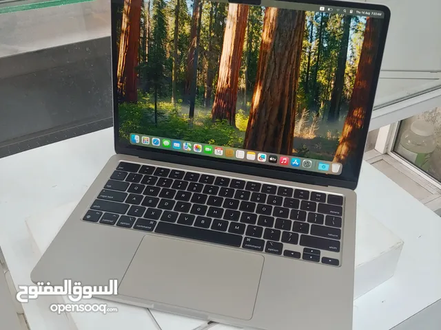 MacBook Air 13 M3 2024 8GB Ram 256GB SSD لابتوب ماك
