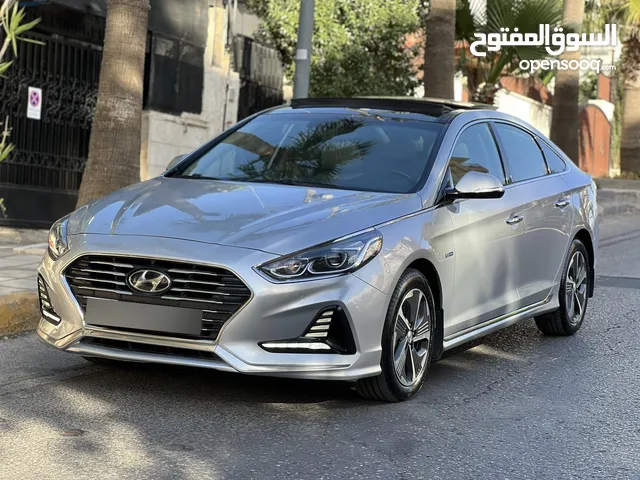 هيونداي سوناتا موديل 2019 فحص كامل 7 جيد وارد وصيانة الشركة ليميتد فُل اوبشن بحالة الوكالة للبيع