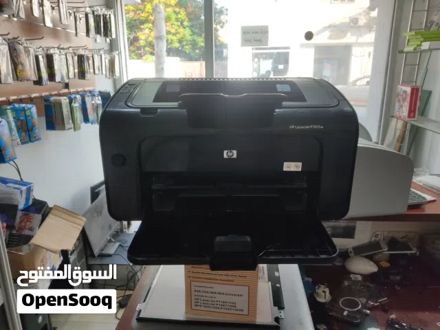 طابعة 1102 واى فاى مع حبر جديد بحالة ممتازة مع ظمانة استعمال