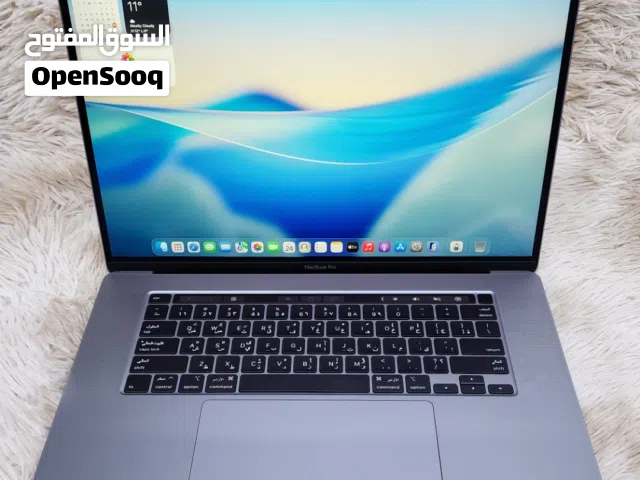 MacBook Pro A2141 4k resolution   4gb Radeon dedicated graphics card Ratina Display Touch Bar