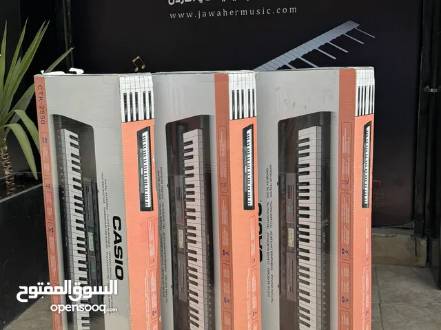 بيانو CASIO CTK-2550 جديد ضمان 2 سنه من معرض جواهر موسيقى بافضل سعر