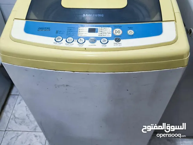غسالة سامسونج تعبئة علوية اوتوماتيك بحالة جيدة