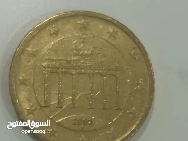 عملة 50 سنتا عام2002 ألمانية