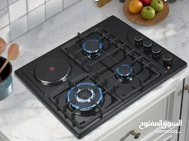 طباخ غاز وكهربا StarLux لون اسودطباخ غاز وكهربا StarLux لون سلفر .