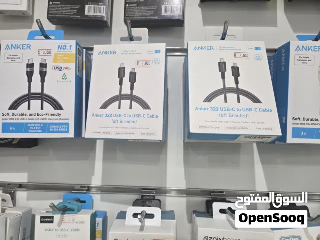 جميع البلاكات والشاحن الاصليه الانكر مع كفاله سنه