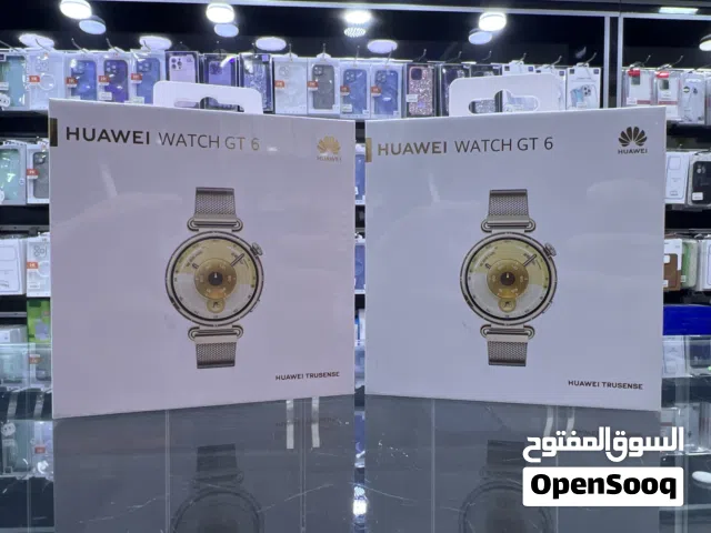 Huawei GT6 Gold 41mm ( NEW ) ساعة هواوي النسائية الجديدة كليا من هواوي بكفالة الوكيل الرسمي الاردن