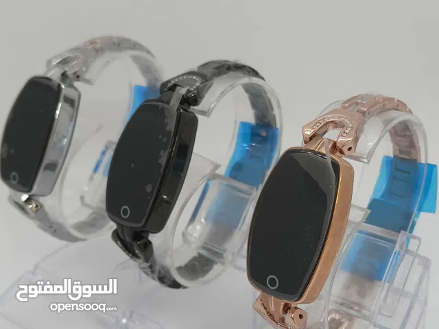 ساعة ذكية نسائية بدي ستيل مطلي
