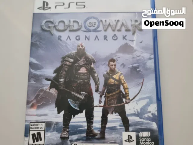 لعبة GOD OF WAR RAGNAROK لجهاز PS5 اللعبة بحالة ممتازة وتعمل بشكل كامل