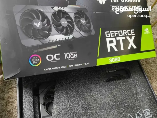 RTX Asus tuf gaming OC 3 fan كرت بحالة الوكالة أن شاءالله ربي يطرح البركة لصاحب النصيب