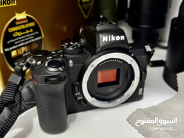 Nikon z50 21 megapixel mirror less camra with kit lens and nikon 18-55mm zoom lens dx
