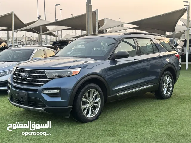 FORD EXPLORER-2020-GCC—FREE ACCIDENT-ORIGINAL PAINT—LOW MILAGE—XLT-FULL SERVICE HISTORY