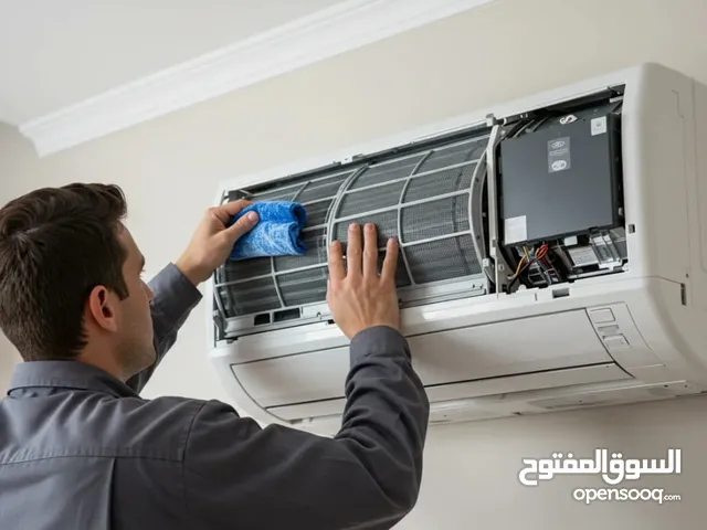 فني تكييف لصيانة جميع انواع التكييف
