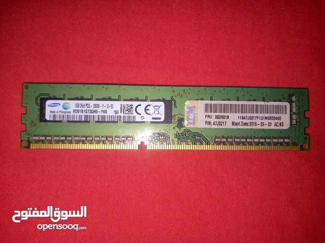 رام 8 جيجا نوعها Samsung DDR3