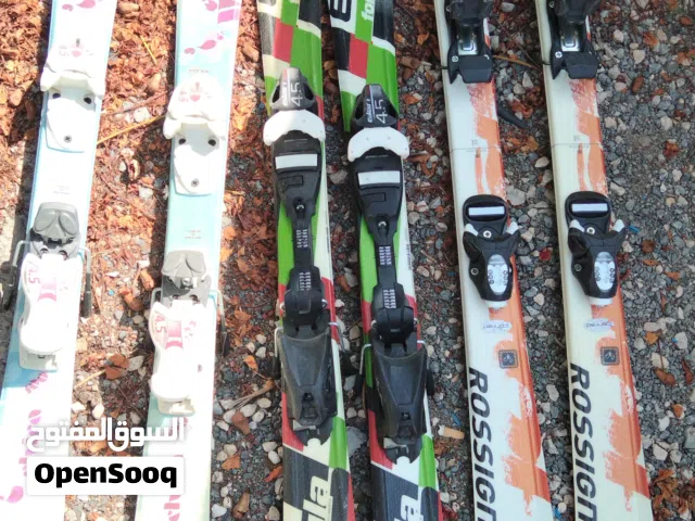 Double skis زلاجات ثنائية لتزلج على الجليد