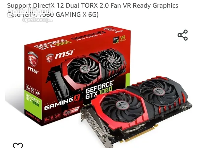 msi gaming x GTX1060 6GB