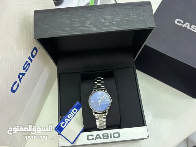ساعة ماركة casio جديدة
