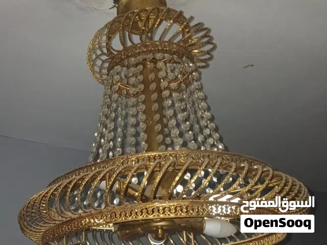 نجفه كريستال اصلى نحاس