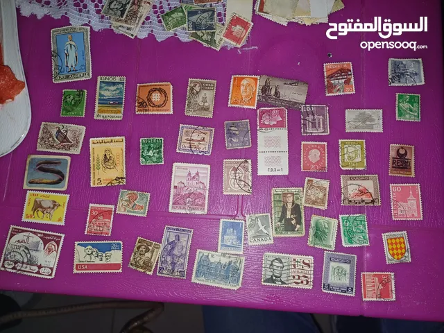 طوابع نادرة من مختلف البلدان