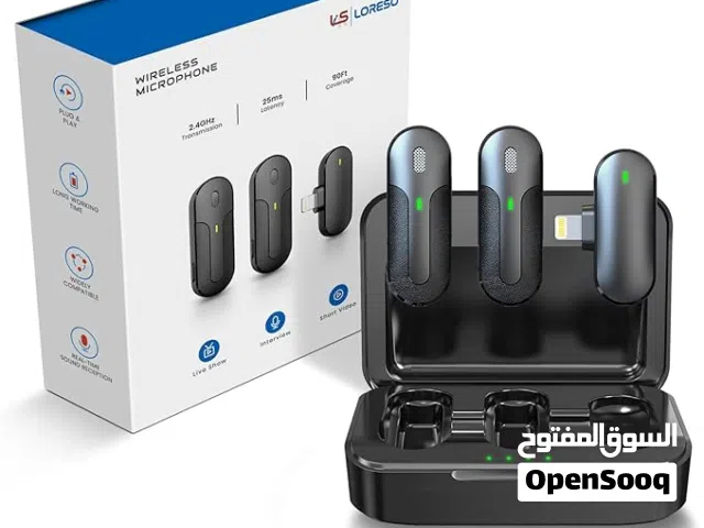 مكرفون vimai wireless microphone  حاليا فقط 12 ريال وضمان سنة