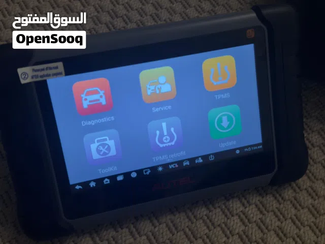 Autel maxipro MP808-TS جهاز فحص المركبات للبيع 230 جديد استعمال اقل من اسبوعين