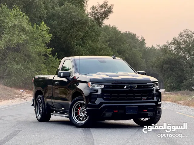 للبيع شفروليه سلفرادو Trail Boos Z71 موديل 2024 خليجي ماشي 9 آلف تحت ضمان الوكاله تشيكات وكاله