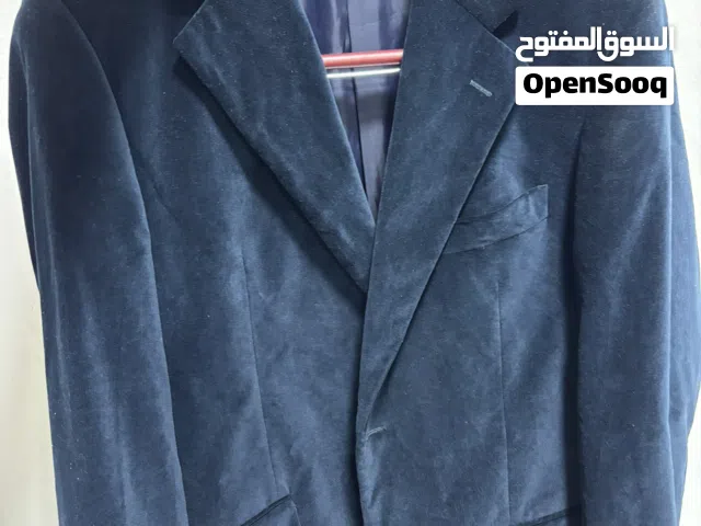 للبيع بليزر (جاكيت) مخمل كحلي راقي جداً