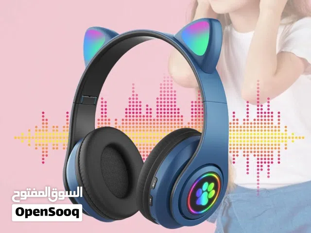 LED Light wireless Headphones – Colorful Gaming & Music Headset with Calling Option