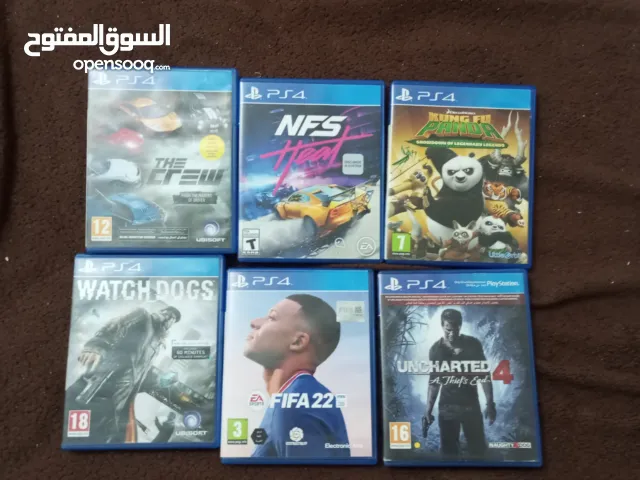 ل بلايستيشن 4 CD مستعمل شهر واحد فقط بحالة ممتازة كلهم ب 350 شيكل  الواحد ب 50 شيكل