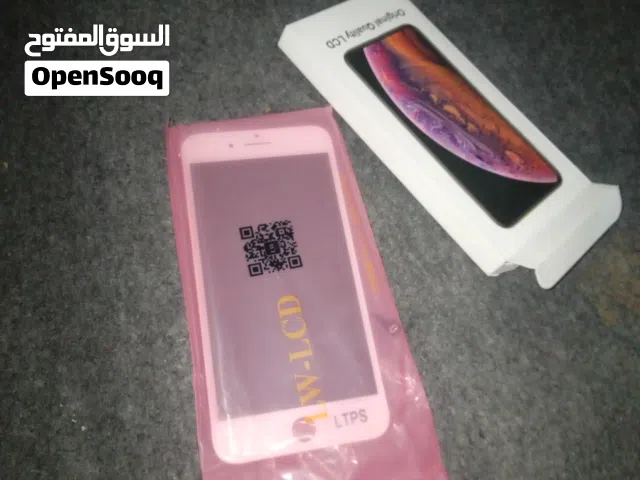 سلام عليكم في شاشه ايفون 8 بلس اصلي