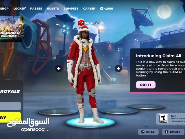 Fortnite 4800 VBUCKS DISCOUNT BUY FAST