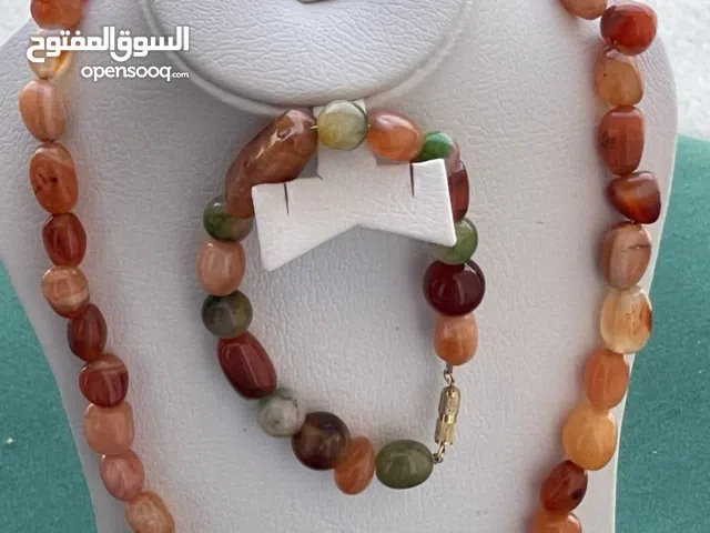 سلسال من العقيق السليماني الأحمر من النوادر قمه في الجمال وطاقه حقيقية