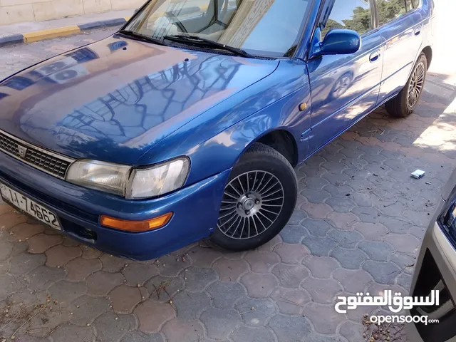 تويوتا كولا للبيع موديل 1996 سيارة ماشاء الله كوندشن شغال حامي بارد الزجاج كهرباء السيارة قطاره