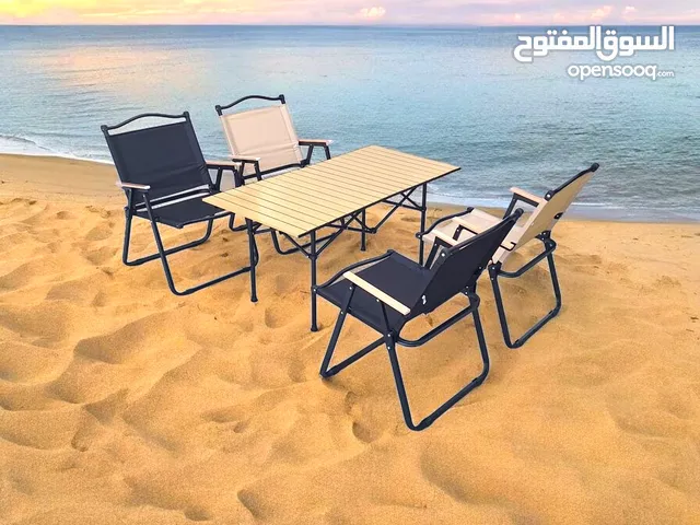 BRAND NEW Portable Table and Camping Beach Chair