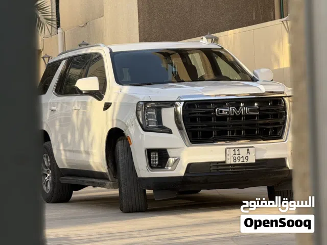 Gmc  yukon 2023 حادثها جاملغ خلفي وباب سعرها 420$