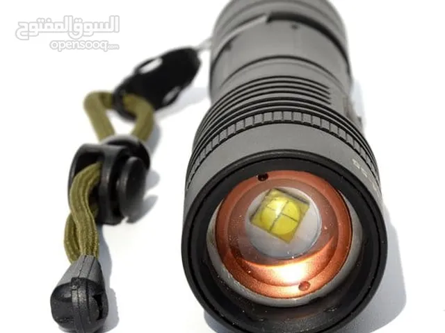 لايت يدوي زوم بعيد المدي عسكري قابل لاعادة الشحن 1200 لومين