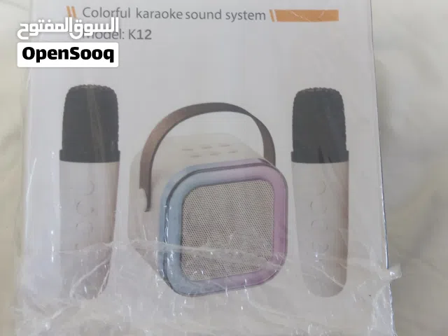 للبيع: Colorful karaoke sound system (موديل K12) جديدة تماماً وفي تغليف المصنع (لم تفتح بعد)!