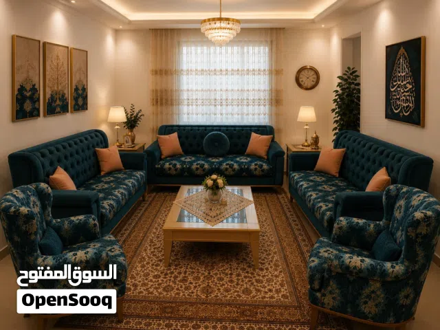 طقم كنب مستعمل بحالة ممتازة