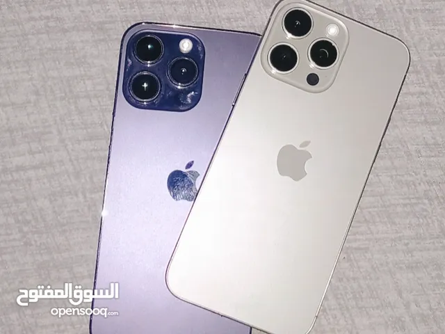 ايفون 15 بروماكس و 14 بروماكس 256 جيجا