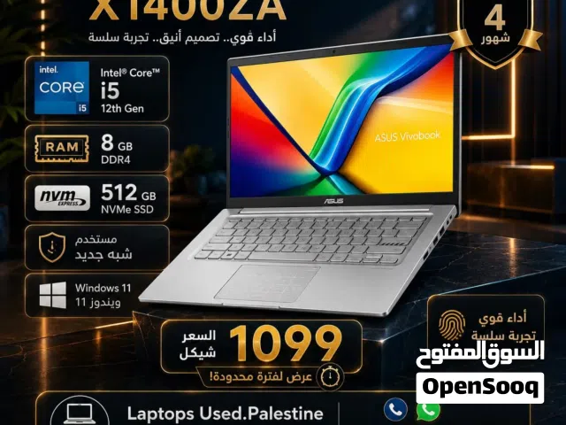 Windows Asus for sale in Ramallah and Al-Bireh