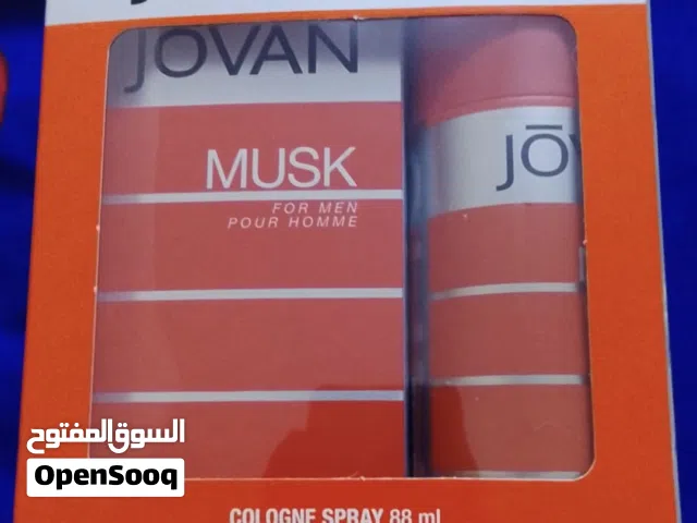 Jovan Musk for Men fragrance 150ml deodorant body spray and an 88ml cologn