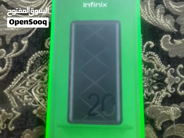 باور بانك انفنكس xpower 20 go الجهاز عليه كفاله سنتين لسه جديد علا ختم الشركه